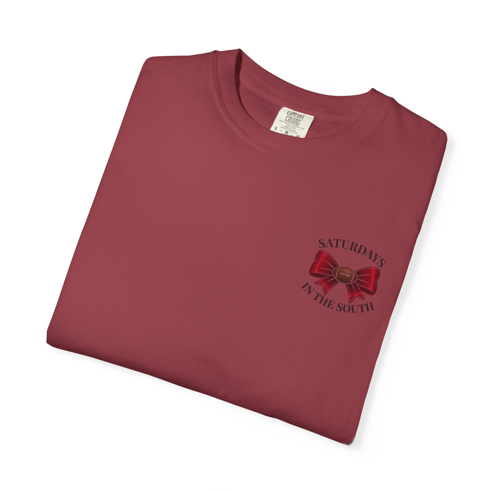 Saturdays in the South T-shirt | Alabama Tailgate Football Tee