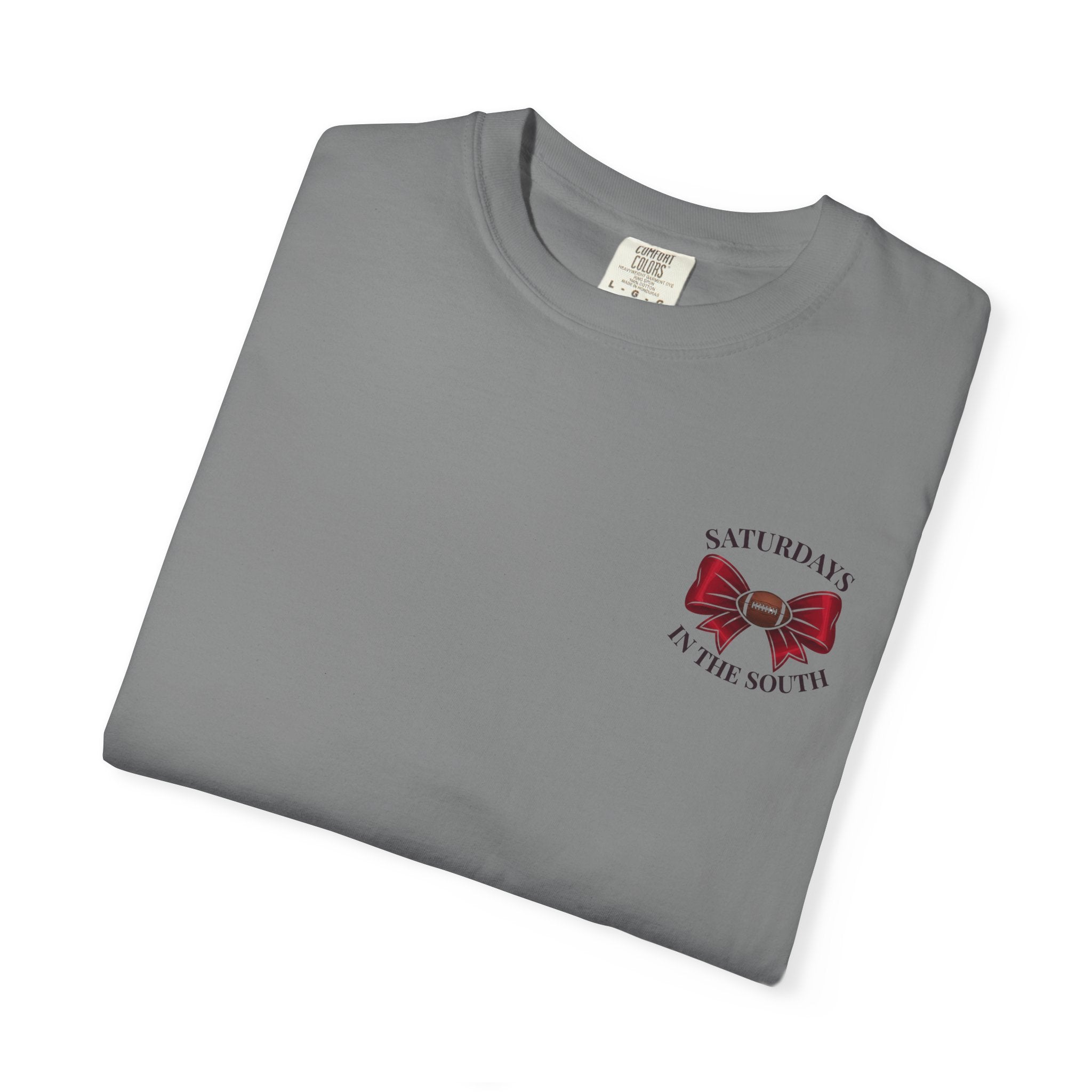 Saturdays in the South T-shirt | Alabama Tailgate Football Tee