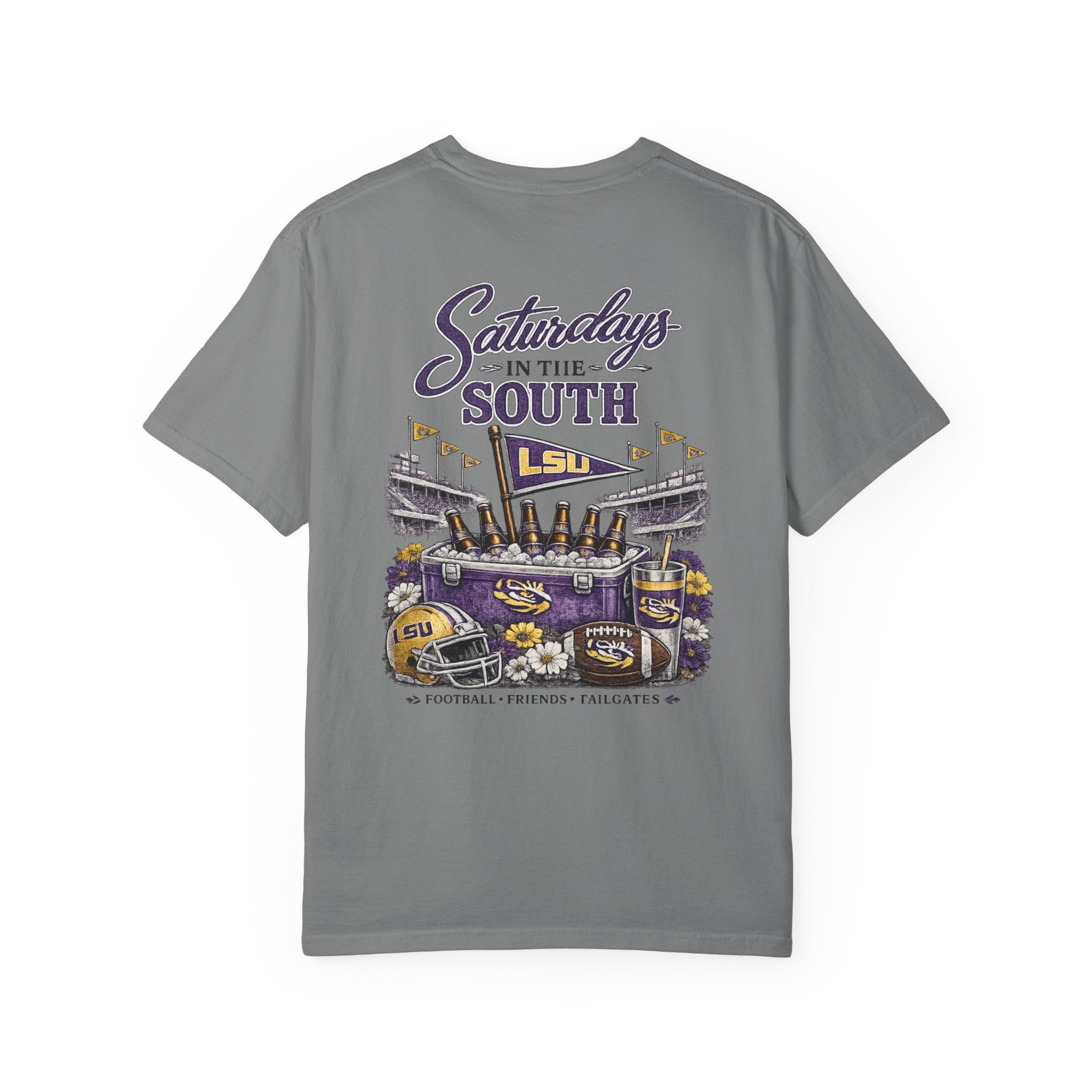 Saturdays in the South T-Shirt - LSU Tigers