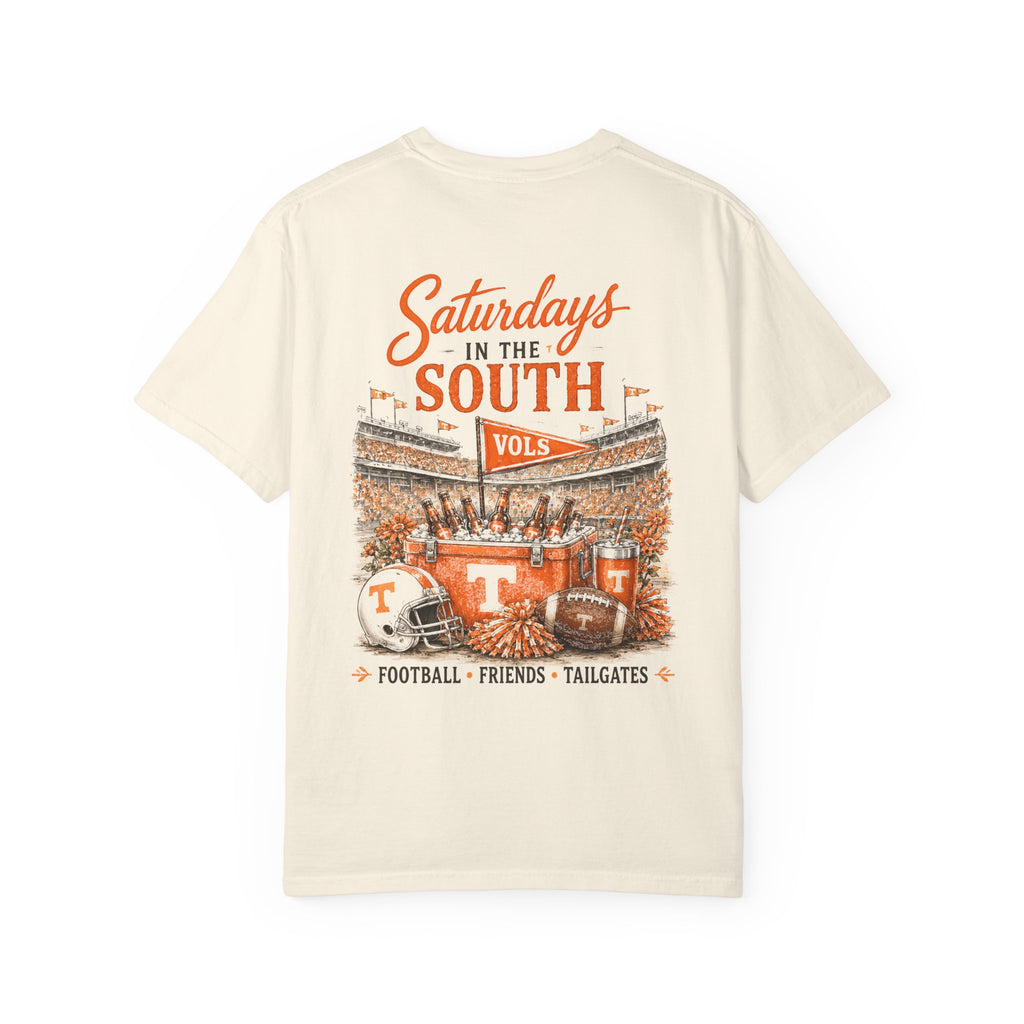 Saturdays in the South T-Shirt — Tennessee Vols Football Tailgate Tee