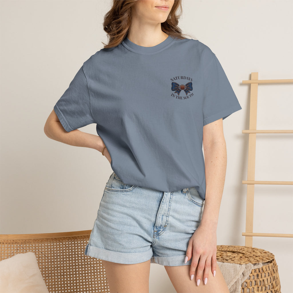 Saturdays in the South T-Shirt — Auburn Football Stadium Vintage Tee