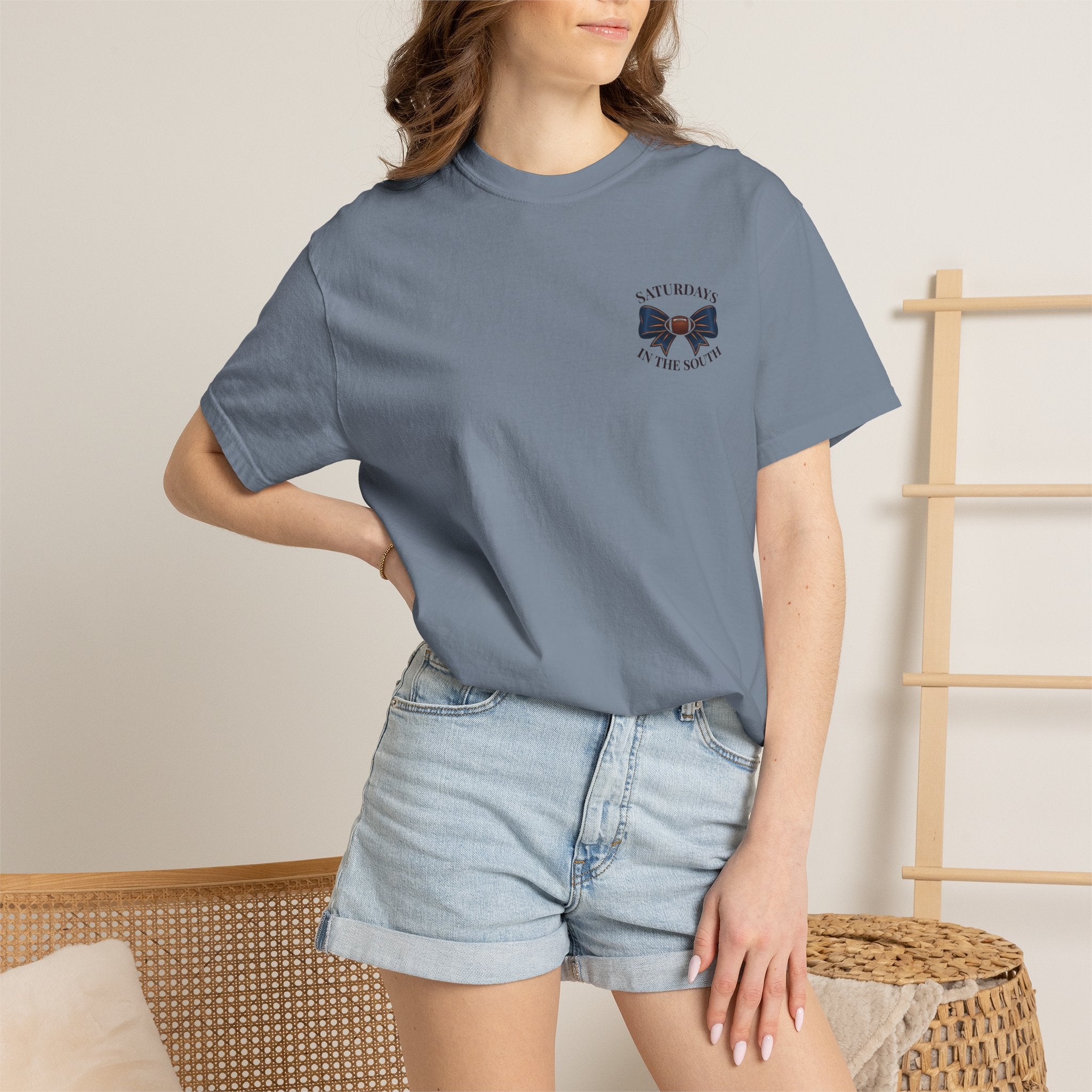 Saturdays in the South T-Shirt — Auburn Football Stadium Vintage Tee