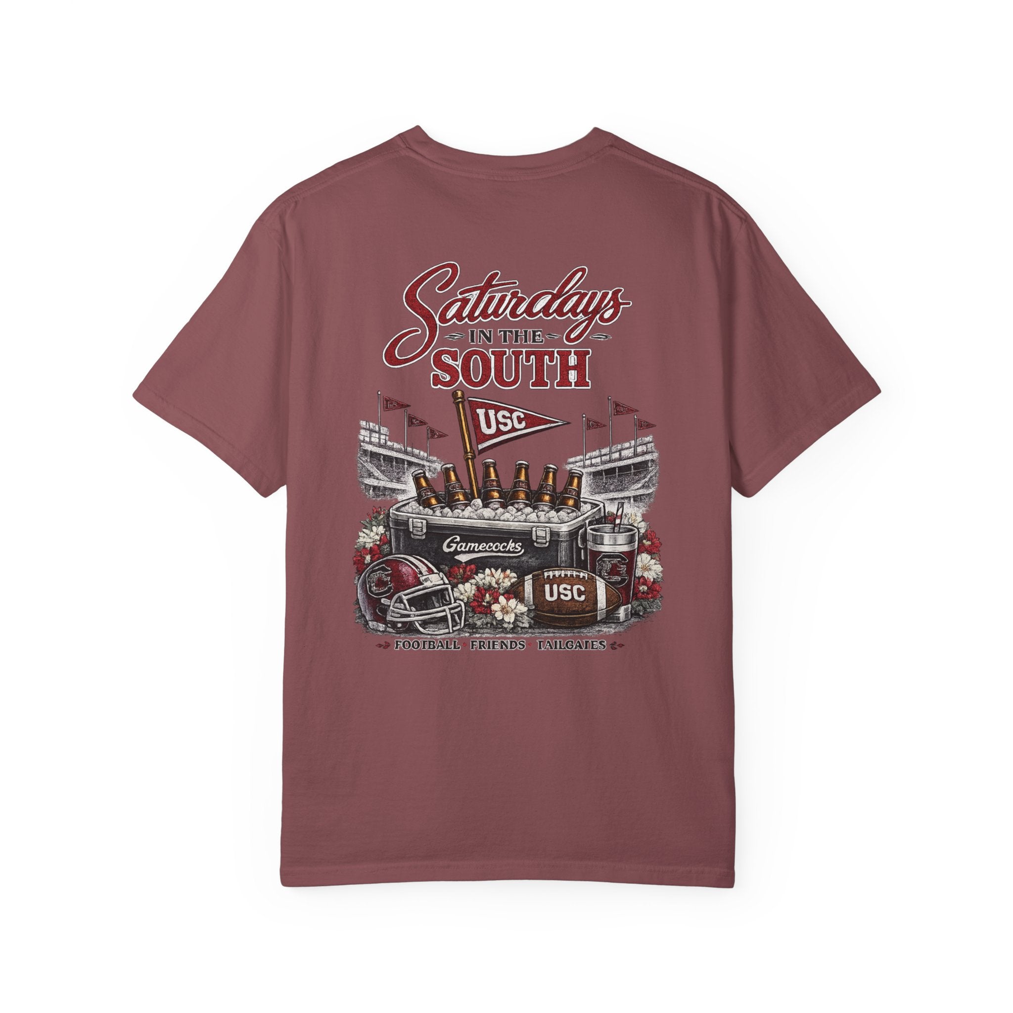 Saturdays in the South T-Shirt — USC Game Day Stadium Tee