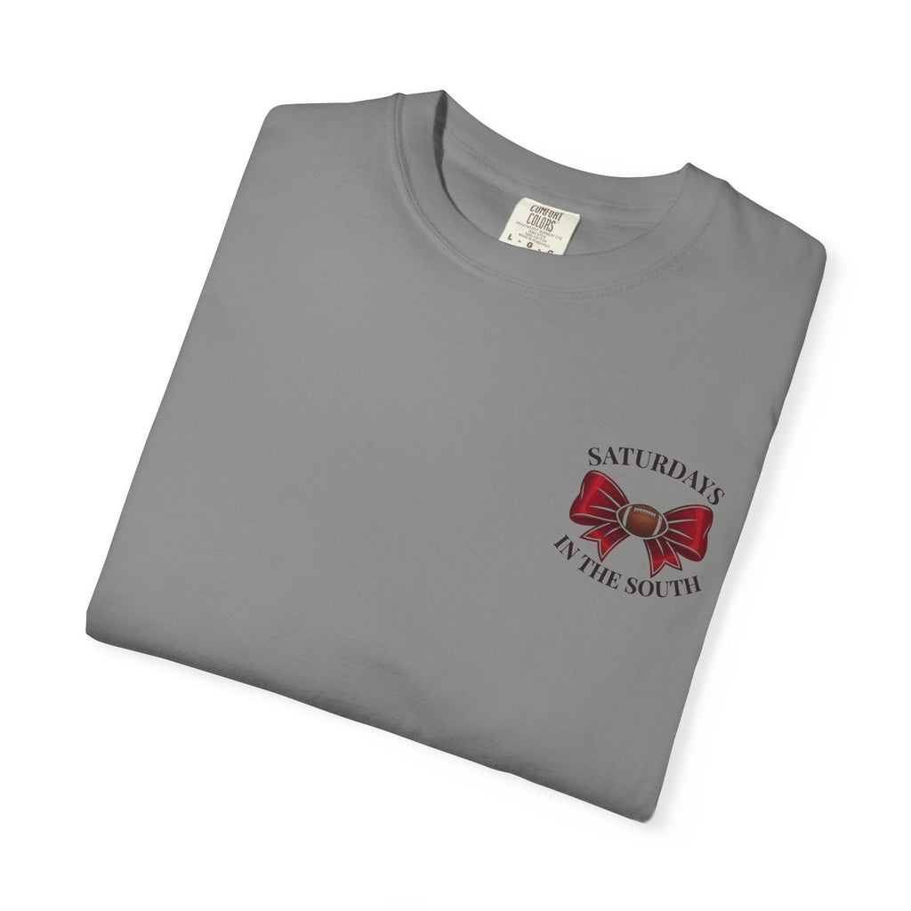 Saturdays in the South T-Shirt — Arkansas Tailgate Football Tee