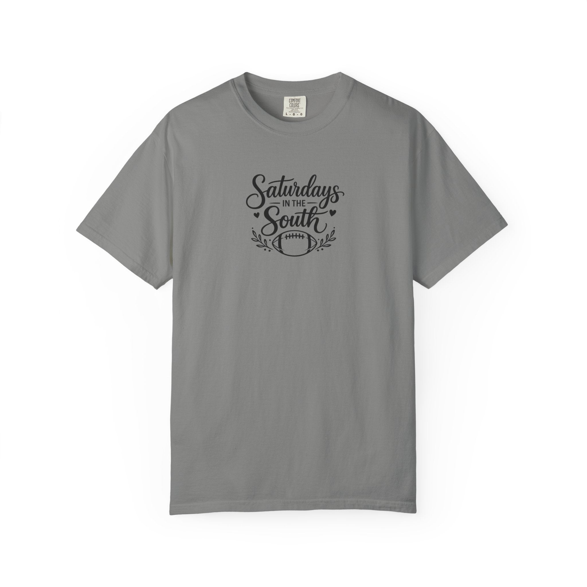Saturdays in the South T-Shirt — Vintage Football Weekend Tee