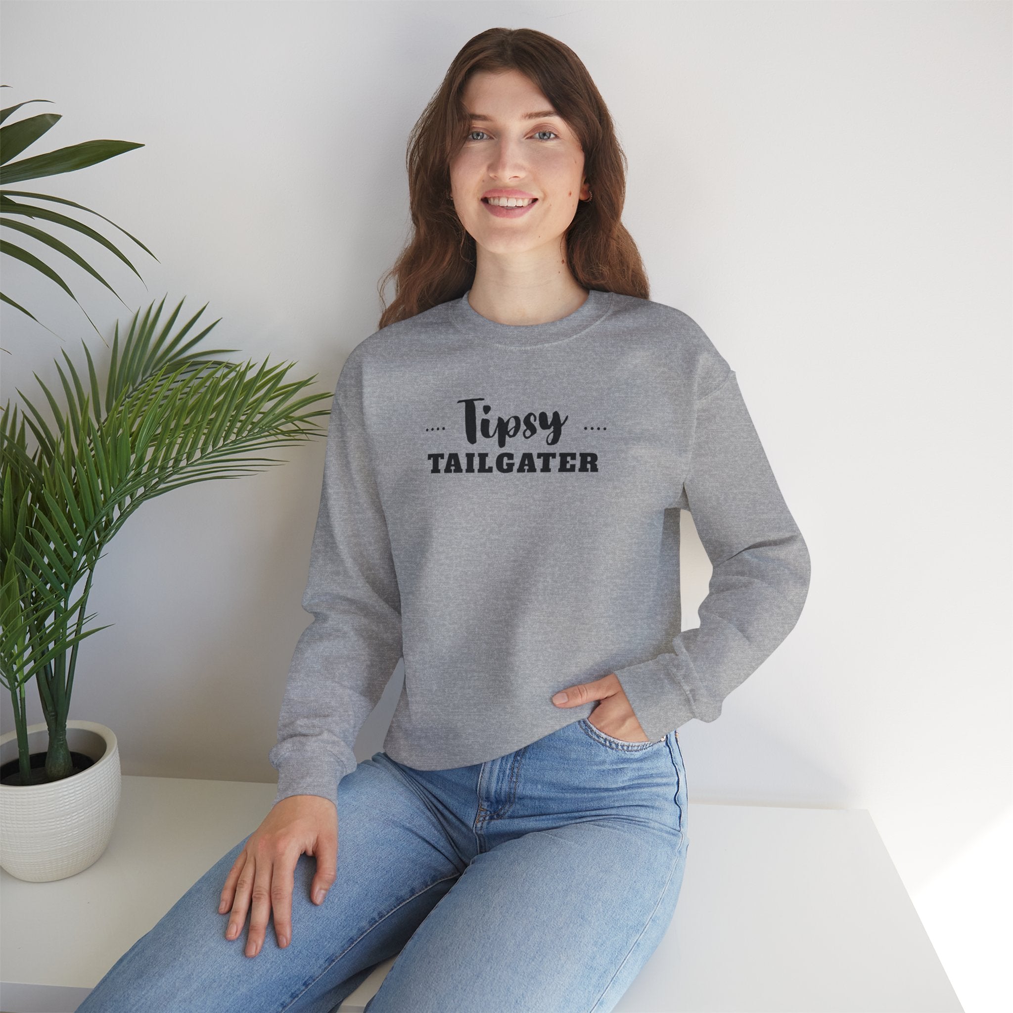 Tipsy Tailgater Crewneck Sweatshirt