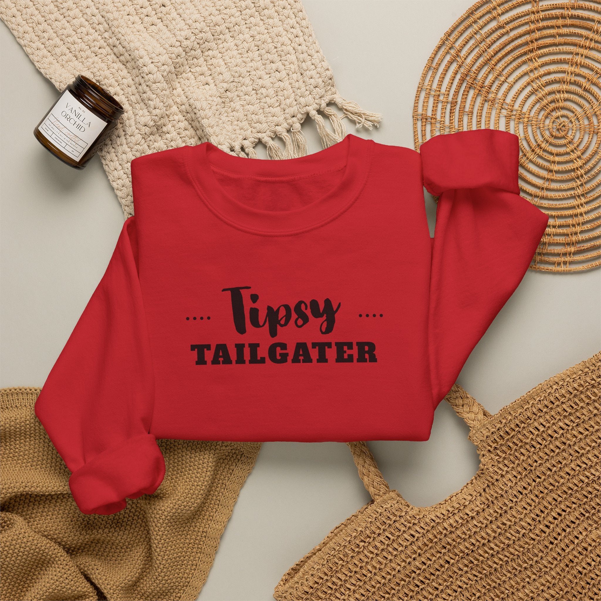 Tipsy Tailgater Crewneck Sweatshirt
