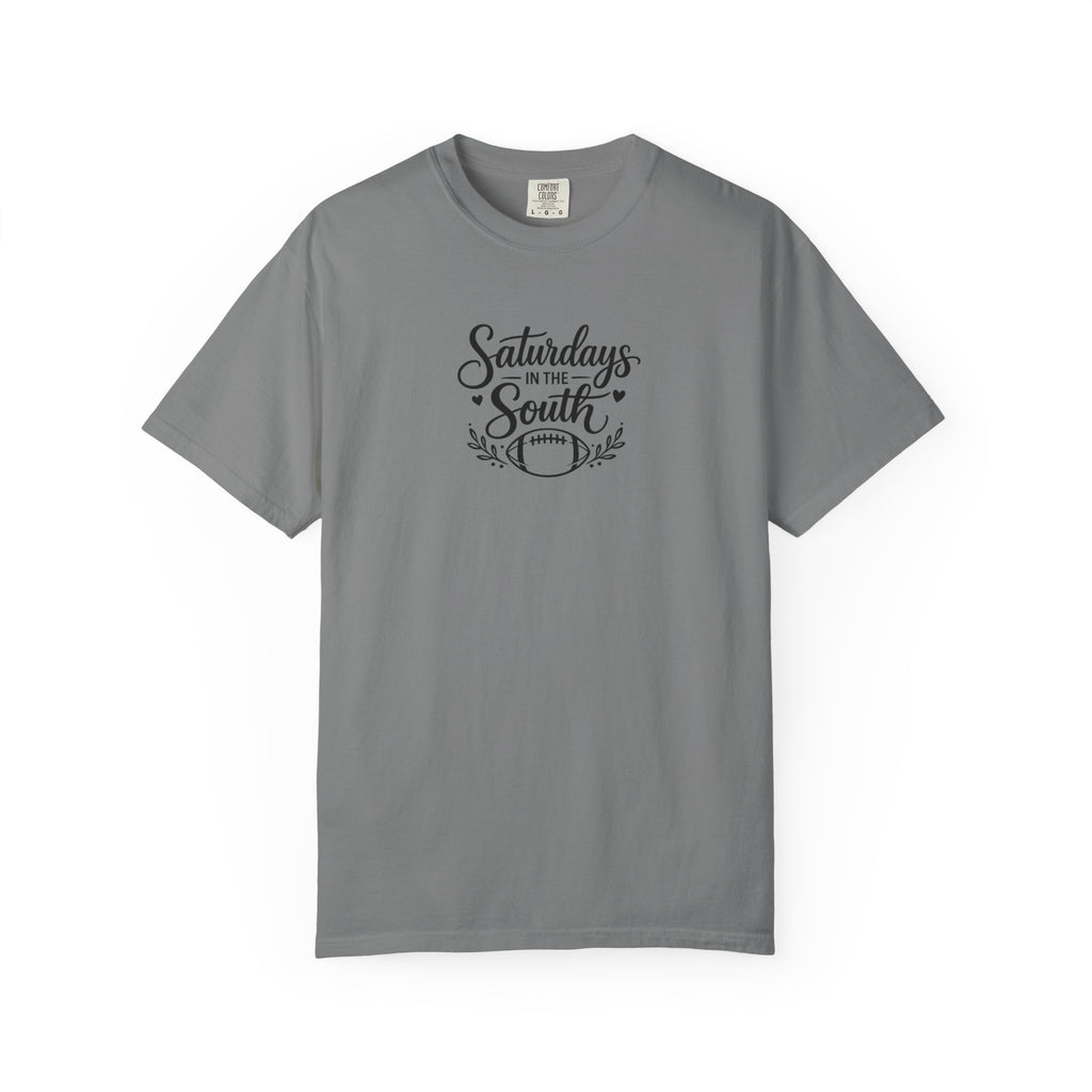Saturdays in the South T-Shirt — Vintage Football Weekend Tee