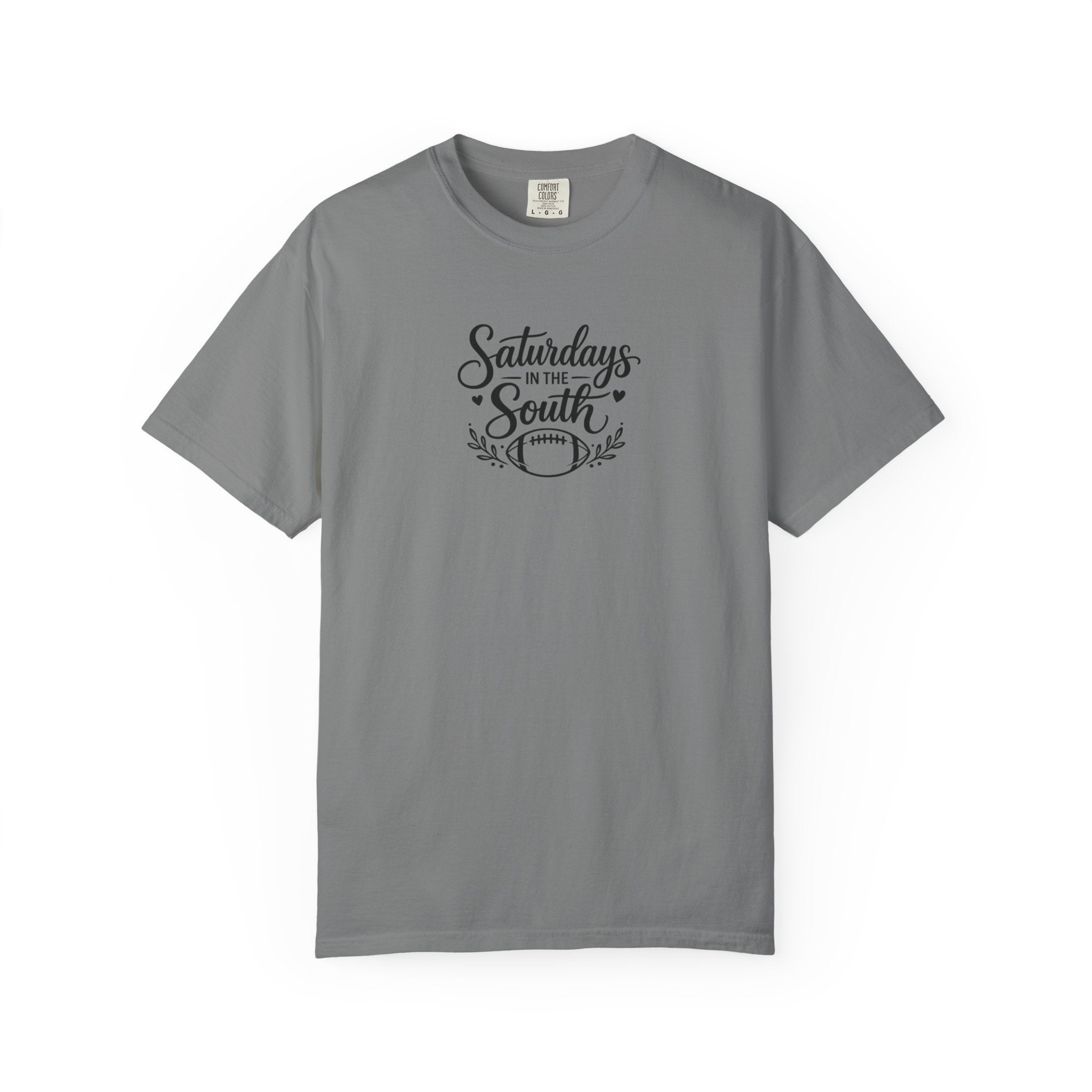 Saturdays in the South T-Shirt — Vintage Football Weekend Tee