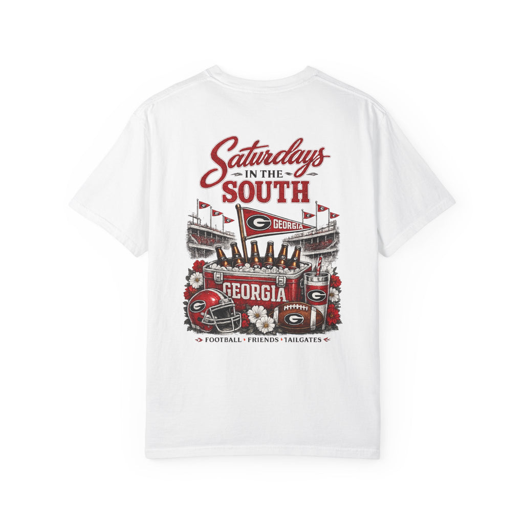 Saturdays in the South Georgia Football T-Shirt