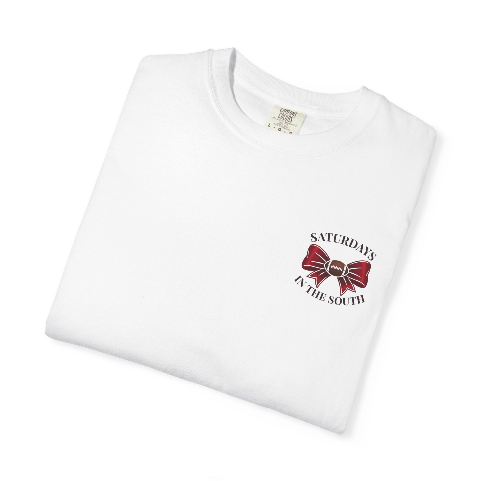 Saturdays in the South T-shirt | Alabama Tailgate Football Tee