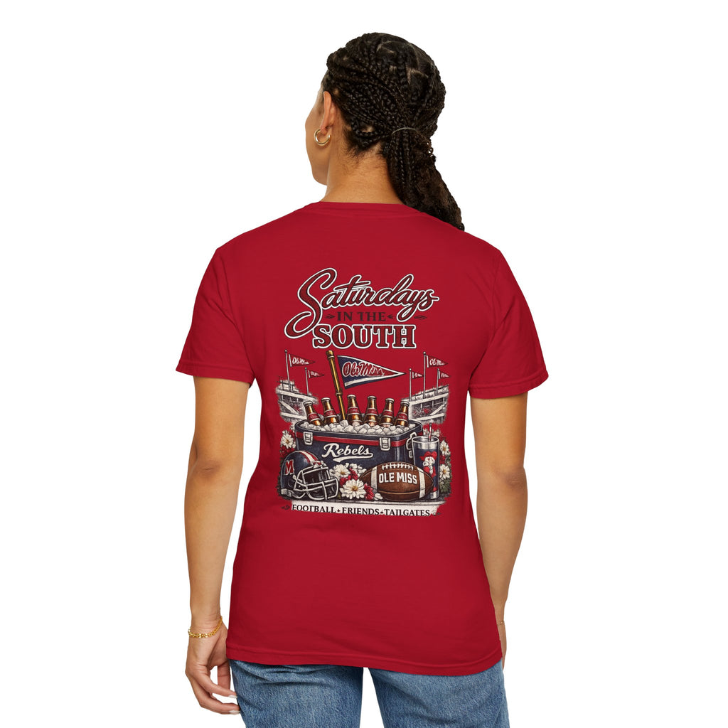 Saturdays in the South T-Shirt — Ole Miss Tee