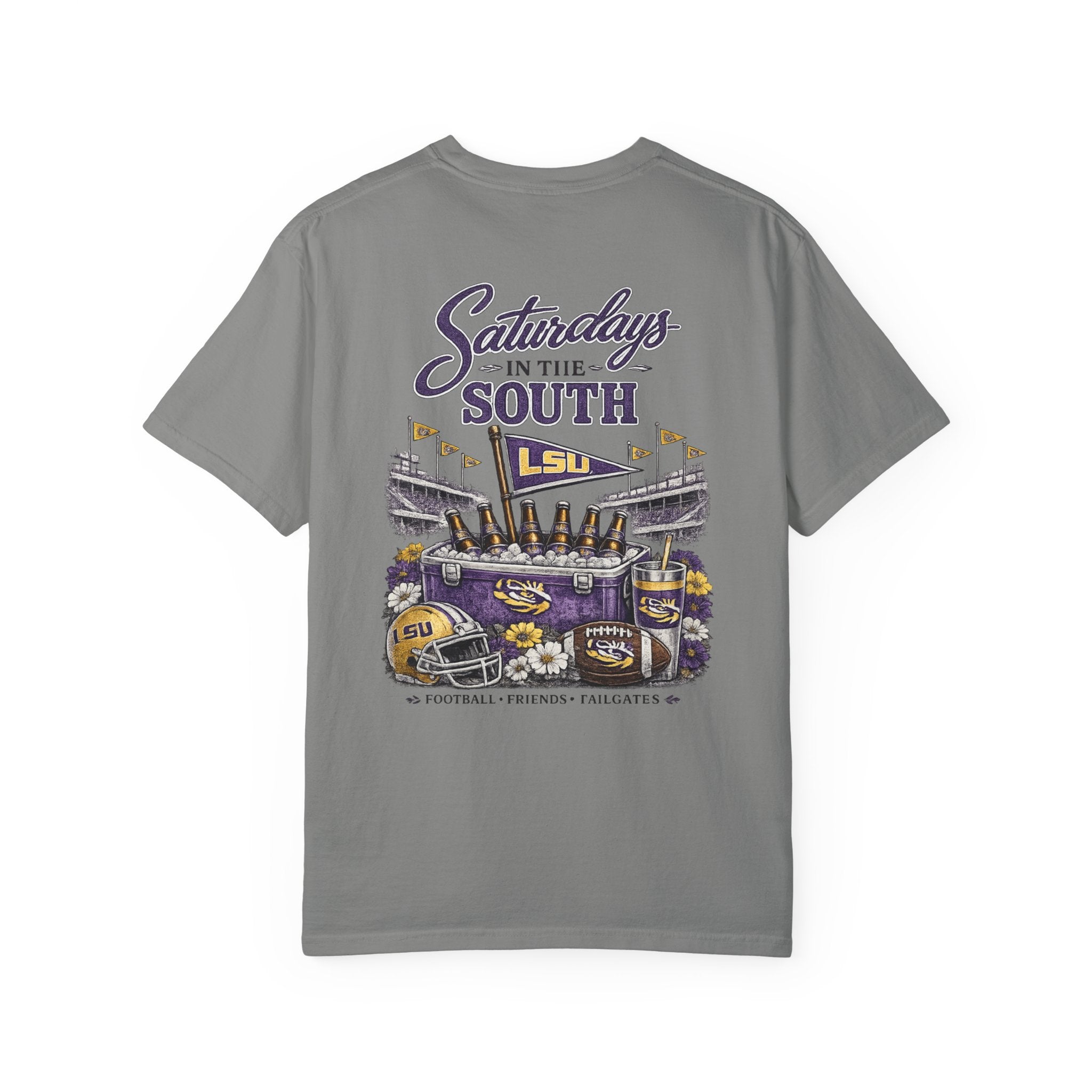 Saturdays in the South T-Shirt - LSU Tigers