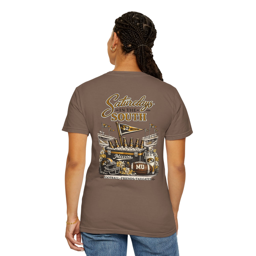 Saturdays in the South - Missouri Tigers Football Tee