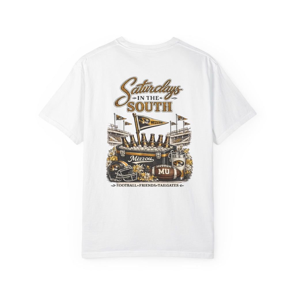 Saturdays in the South - Missouri Tigers Football Tee