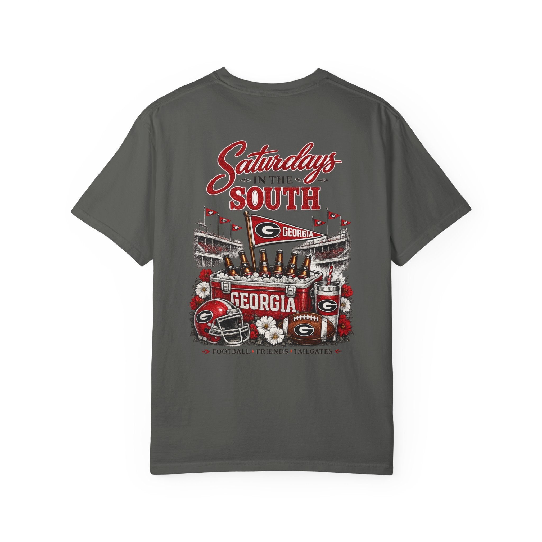 Saturdays in the South Georgia Football T-Shirt