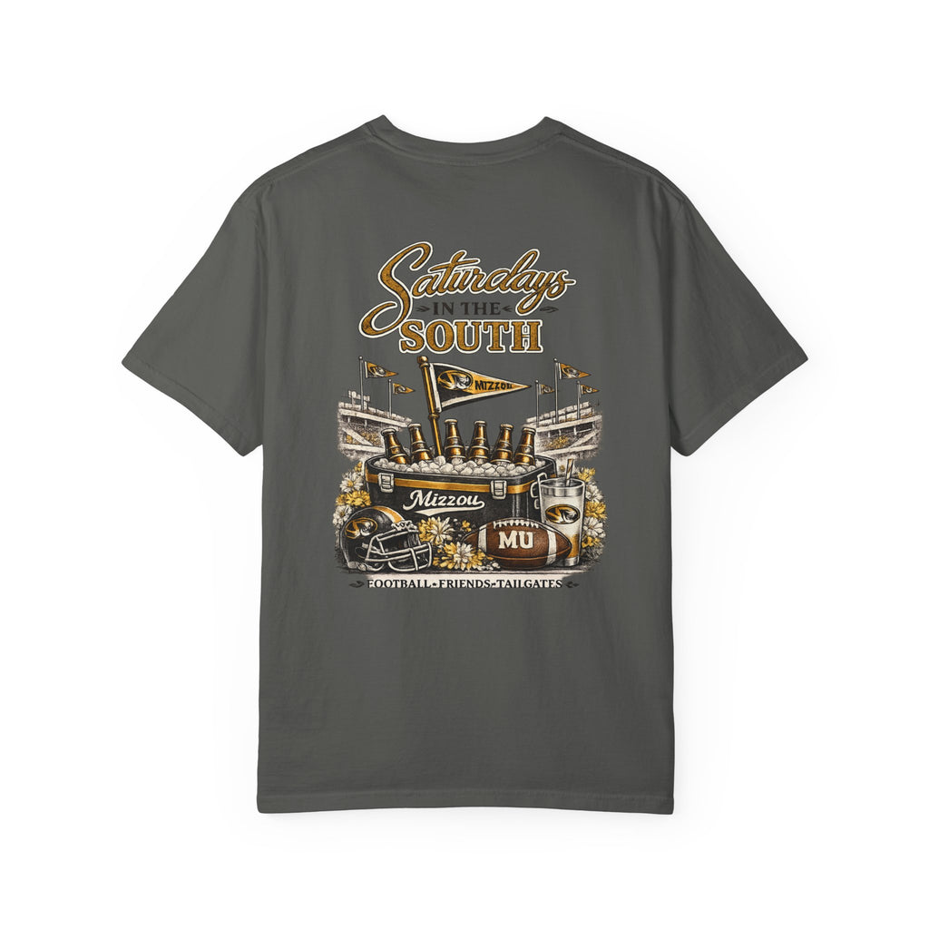 Saturdays in the South - Missouri Tigers Football Tee