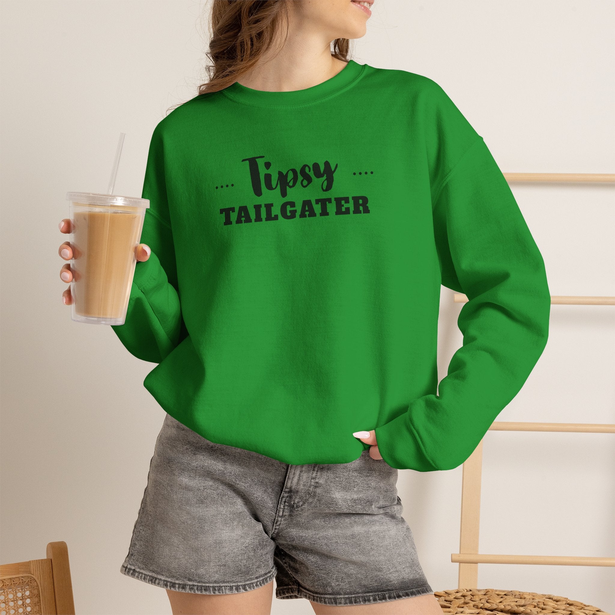 Tipsy Tailgater Crewneck Sweatshirt