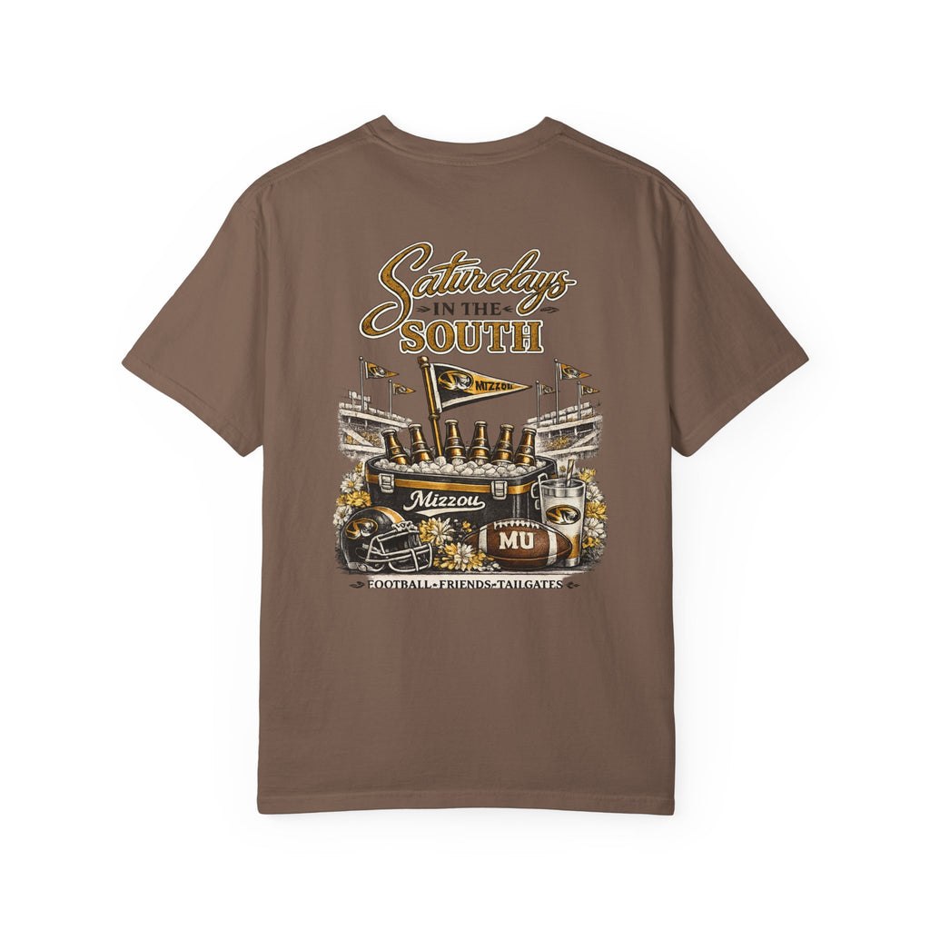 Saturdays in the South - Missouri Tigers Football Tee