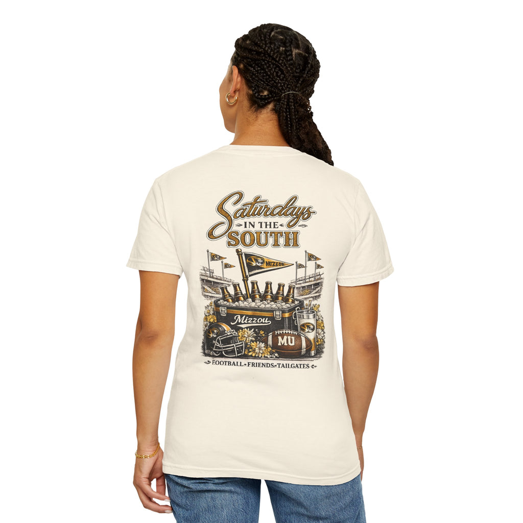 Saturdays in the South - Missouri Tigers Football Tee