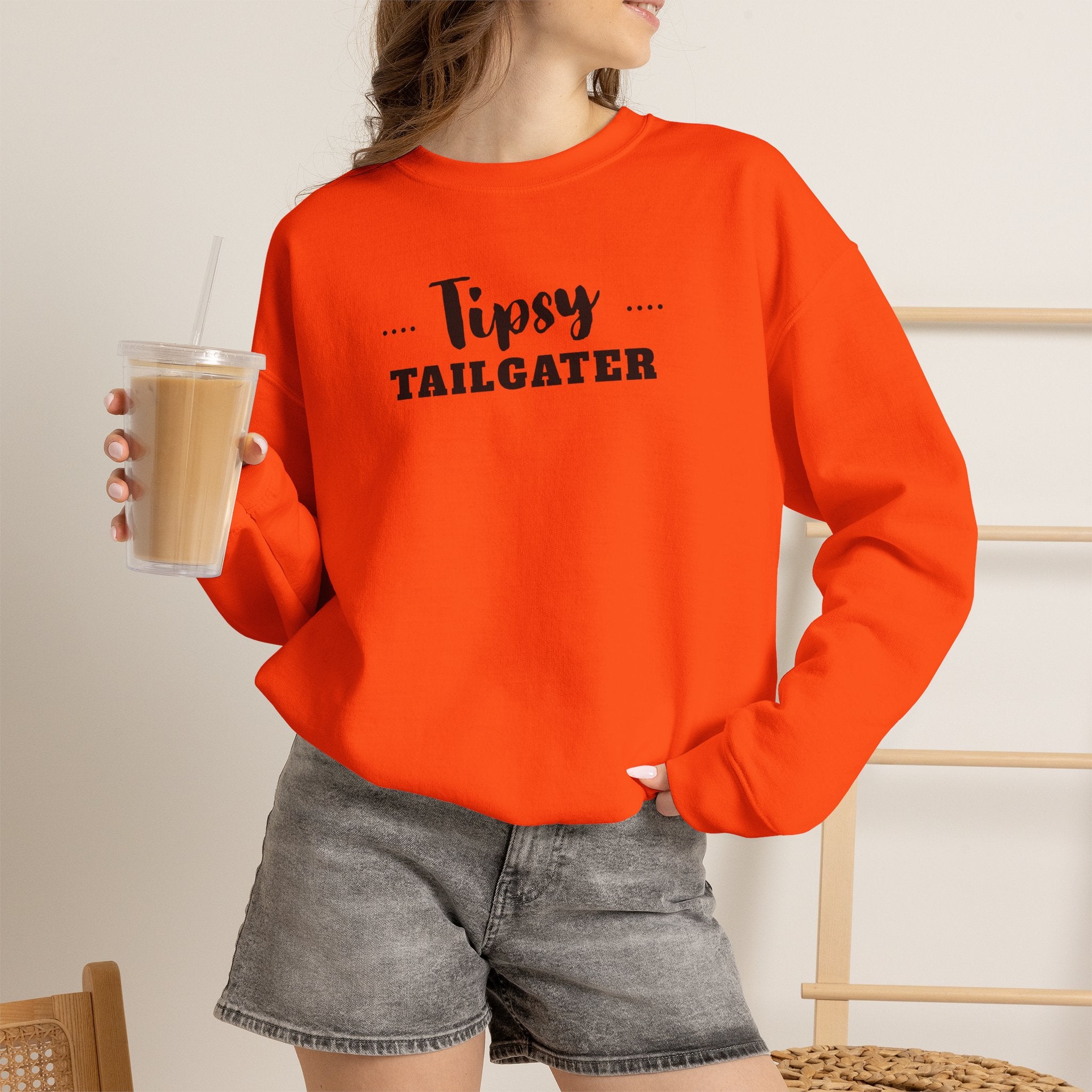 Tipsy Tailgater Crewneck Sweatshirt