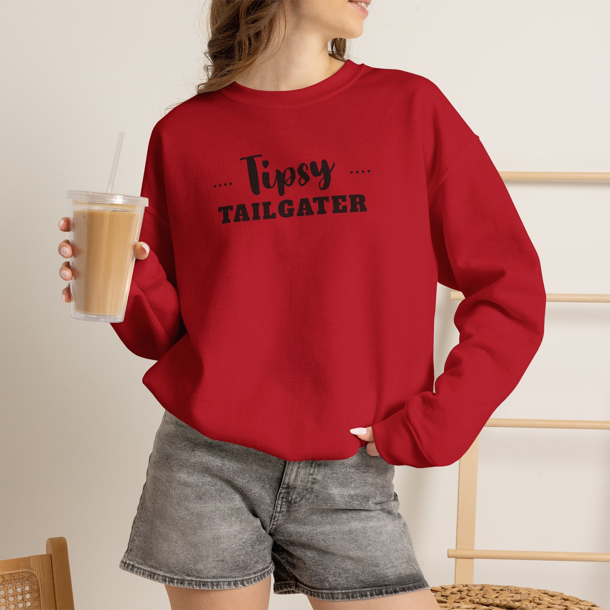 Tipsy Tailgater Crewneck Sweatshirt