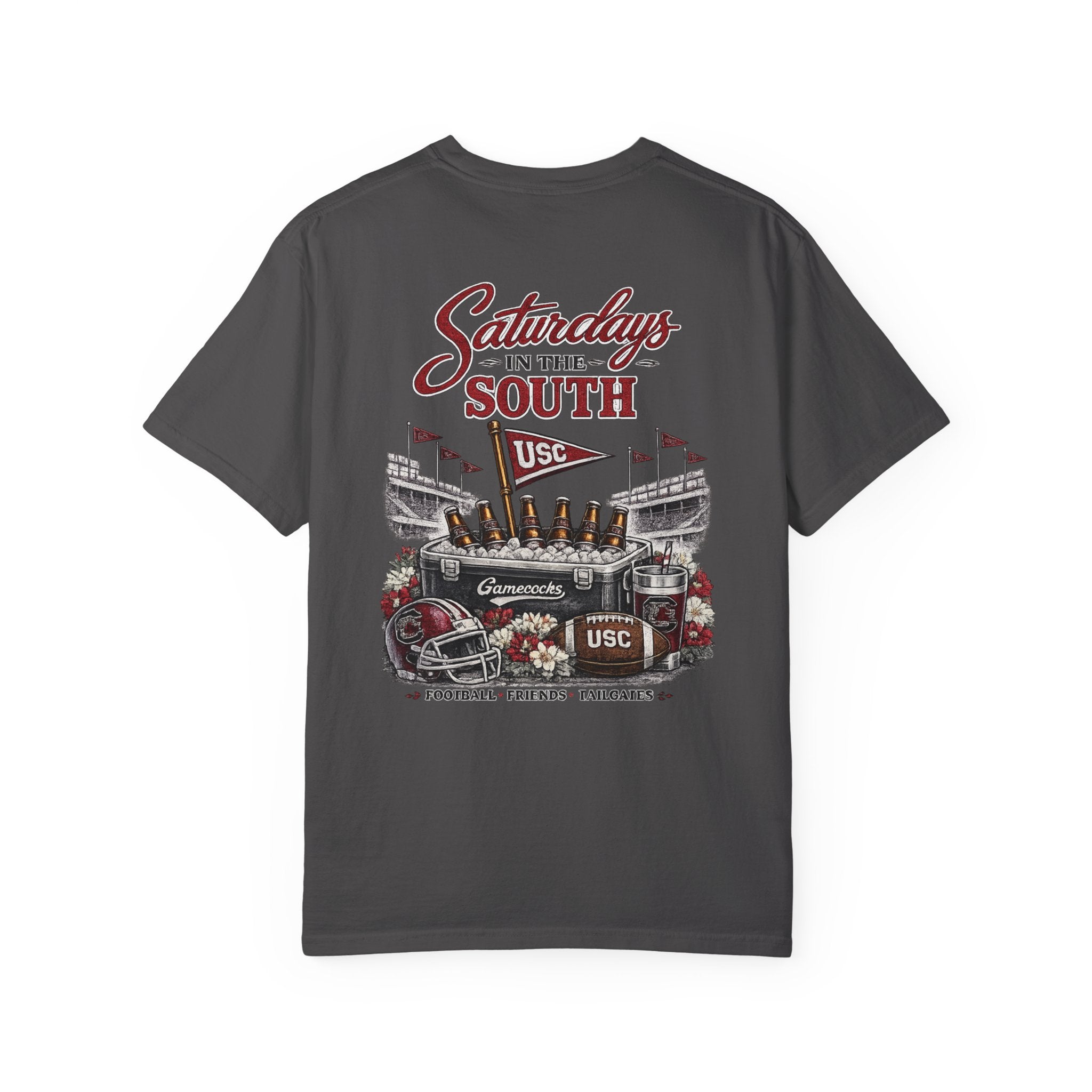Saturdays in the South T-Shirt — USC Game Day Stadium Tee