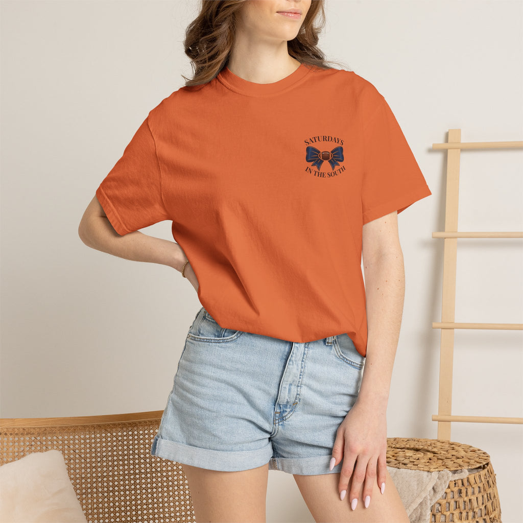 Saturdays in the South T-Shirt — Auburn Football Stadium Vintage Tee
