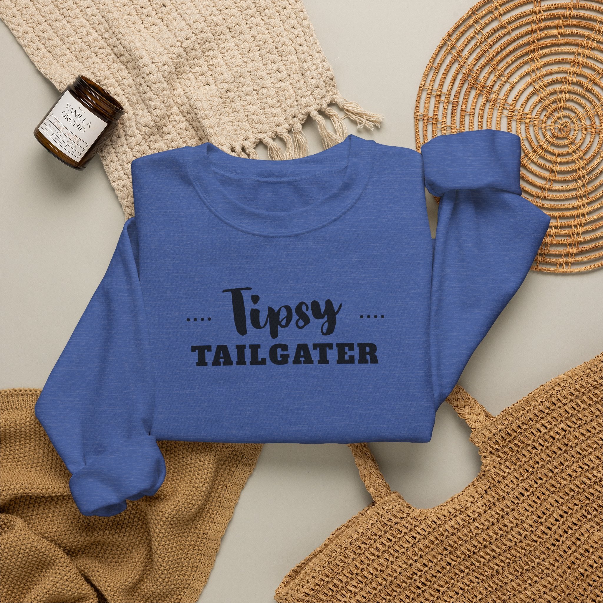 Tipsy Tailgater Crewneck Sweatshirt