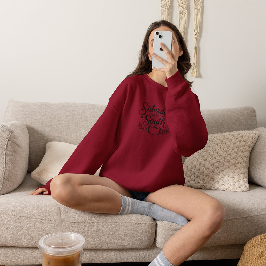 Saturdays in the South sweatshirt | Southern football crewneck