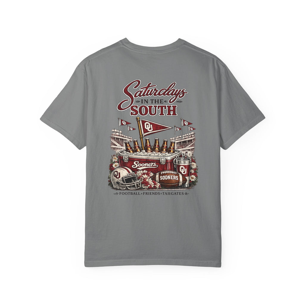 Saturdays in the South T-Shirt — OU Sooners Game Day Tee