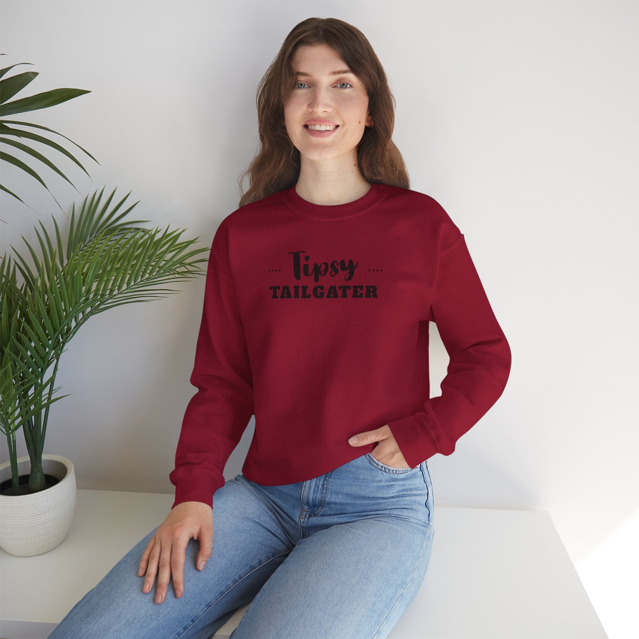 Tipsy Tailgater Crewneck Sweatshirt