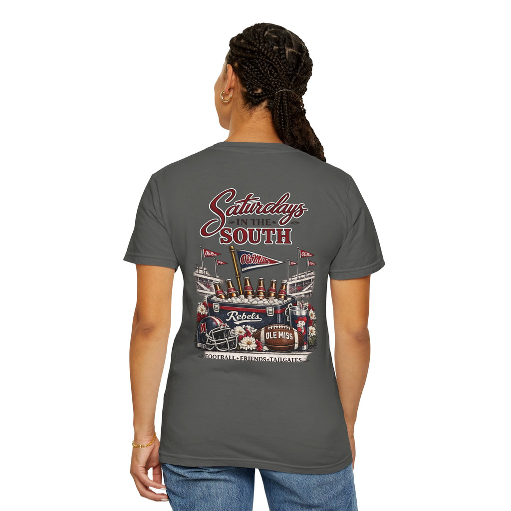 Saturdays in the South T-Shirt — Ole Miss Tee