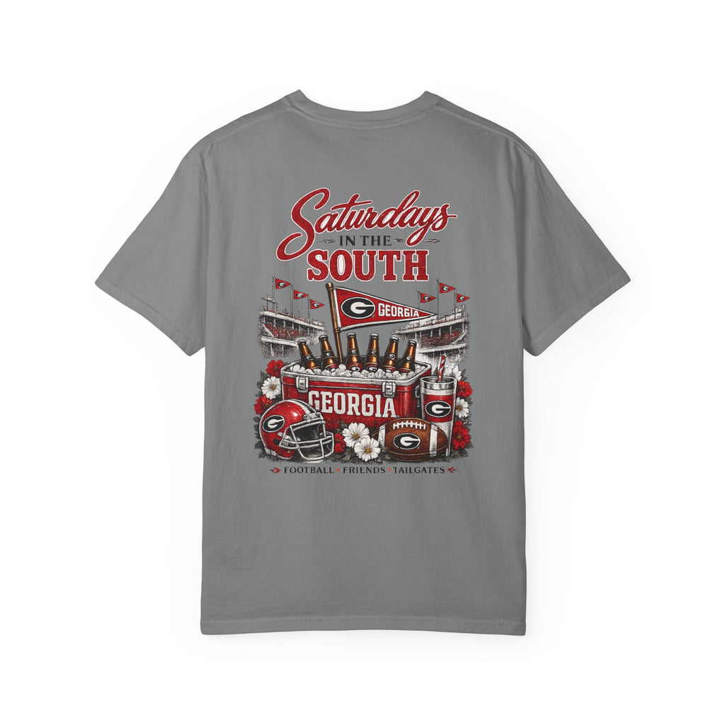 Saturdays in the South Georgia Football T-Shirt