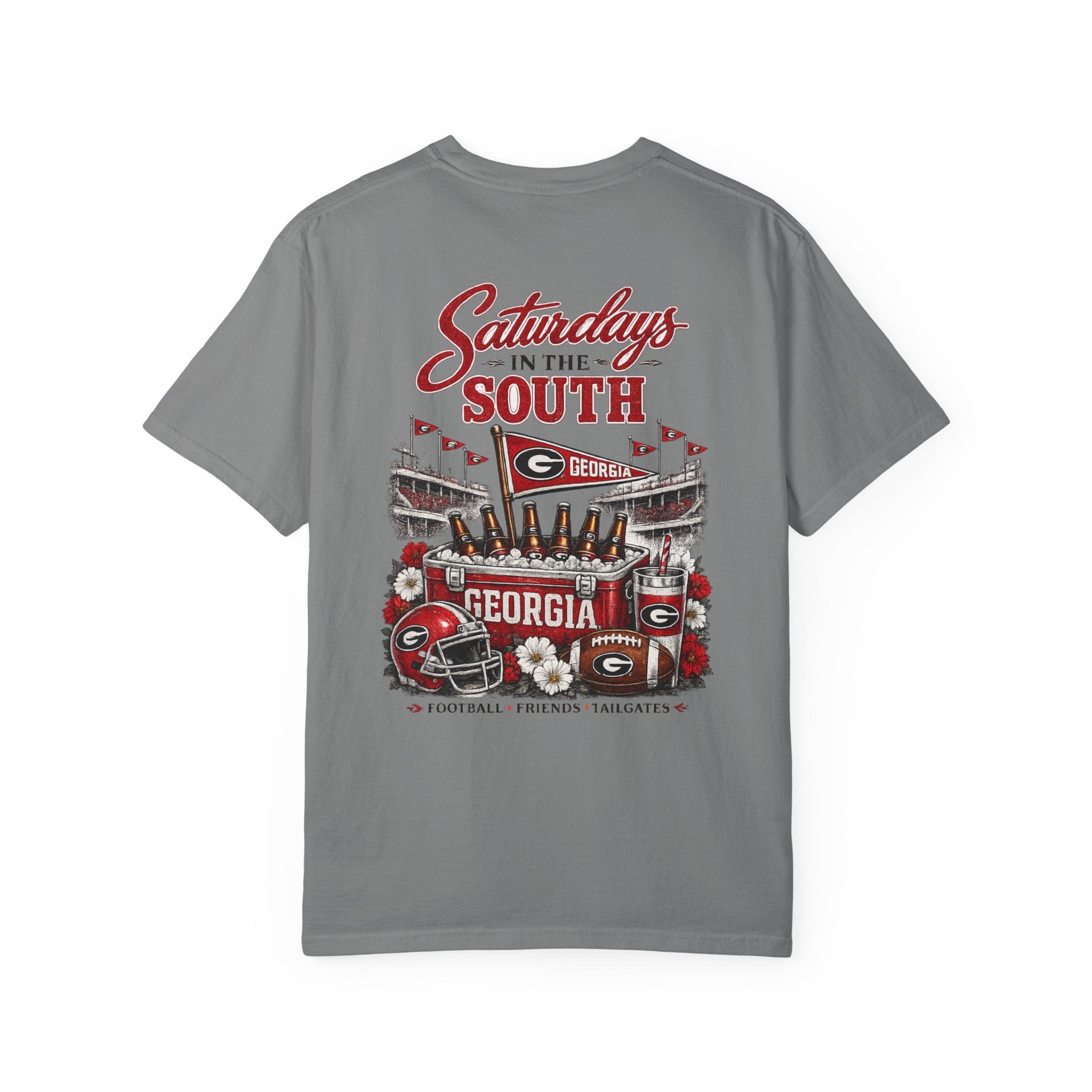 Saturdays in the South Georgia Football T-Shirt