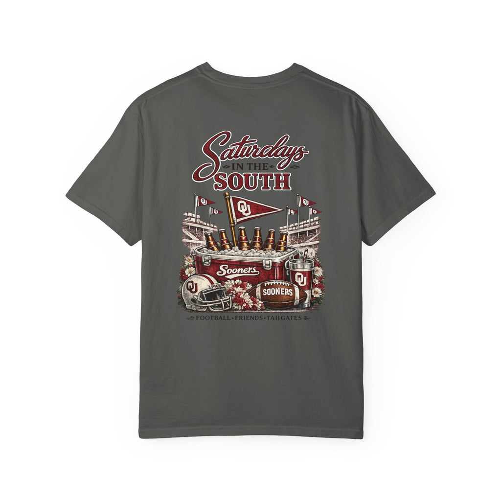 Saturdays in the South T-Shirt — OU Sooners Game Day Tee