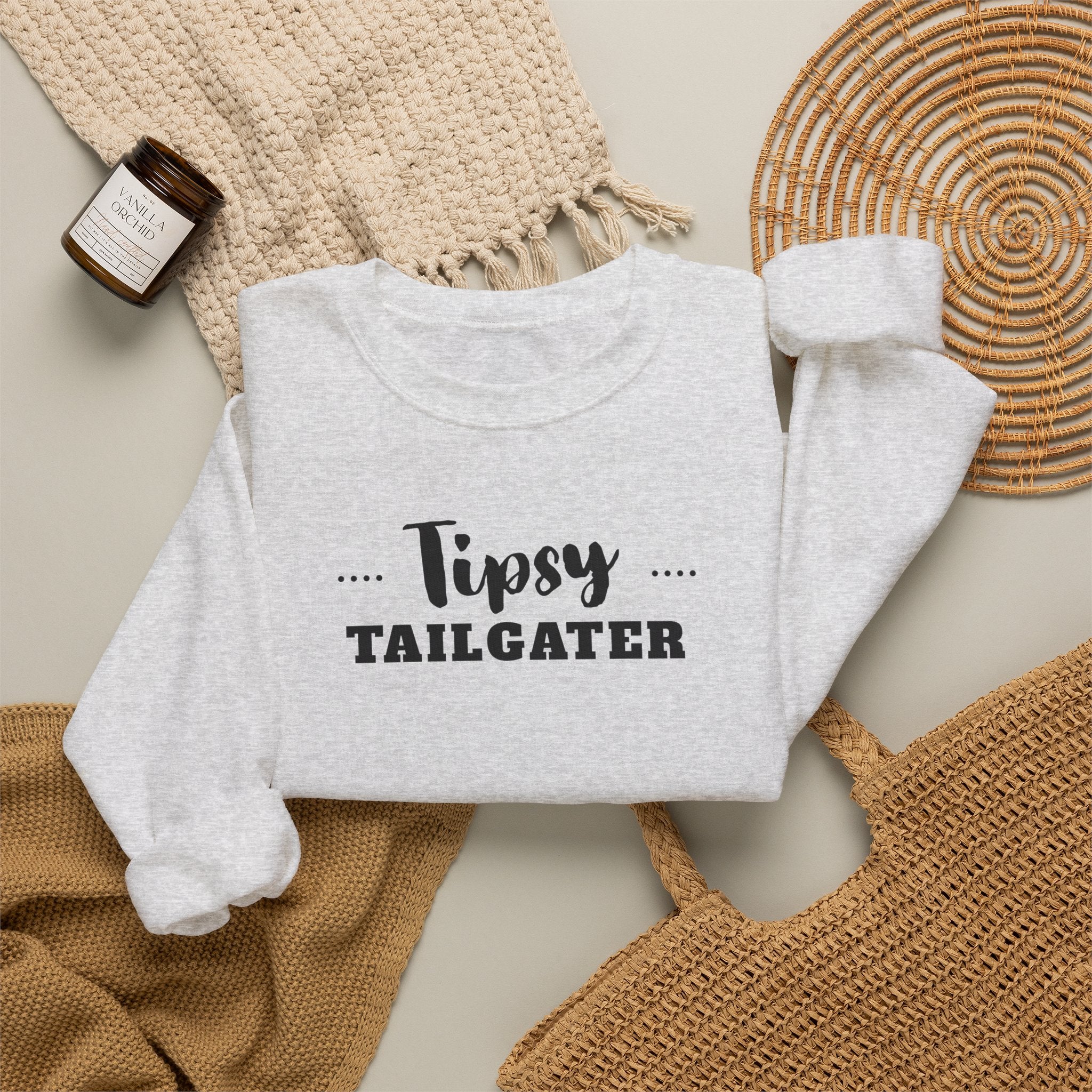 Tipsy Tailgater Crewneck Sweatshirt