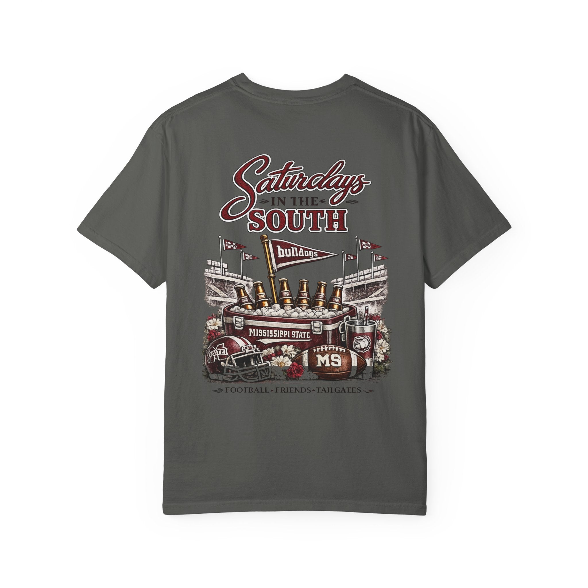 Saturdays in the South T-Shirt — Mississippi State