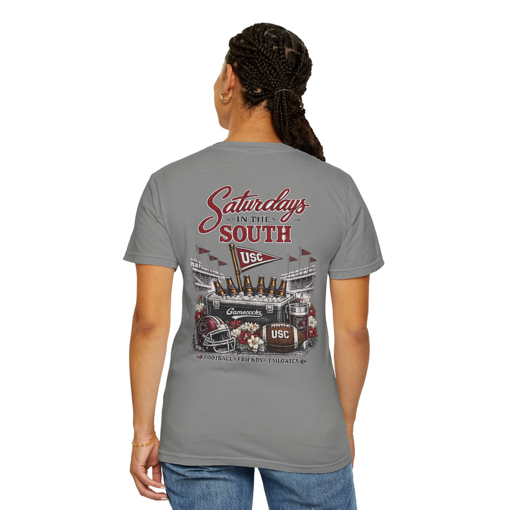 Saturdays in the South T-Shirt — USC Game Day Stadium Tee