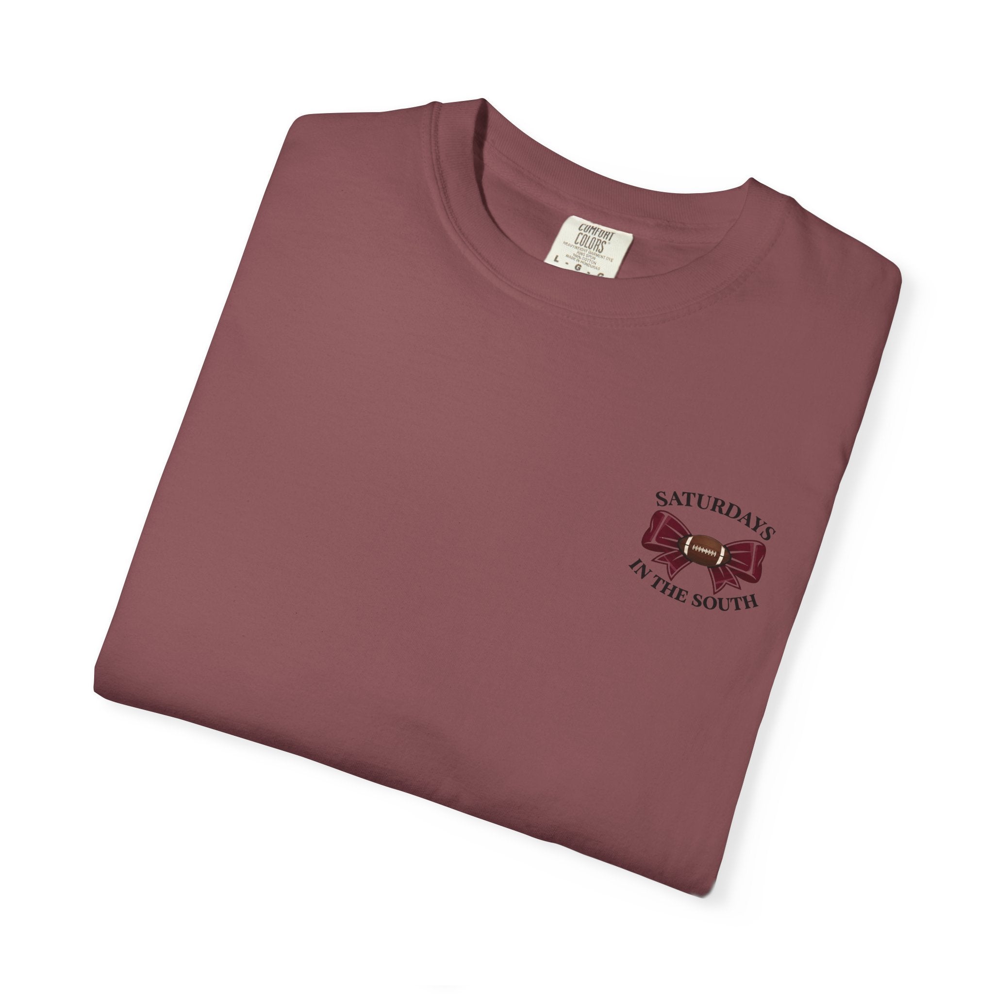 Saturdays in the South T-Shirt — Texas A&M Football Stadium Tee
