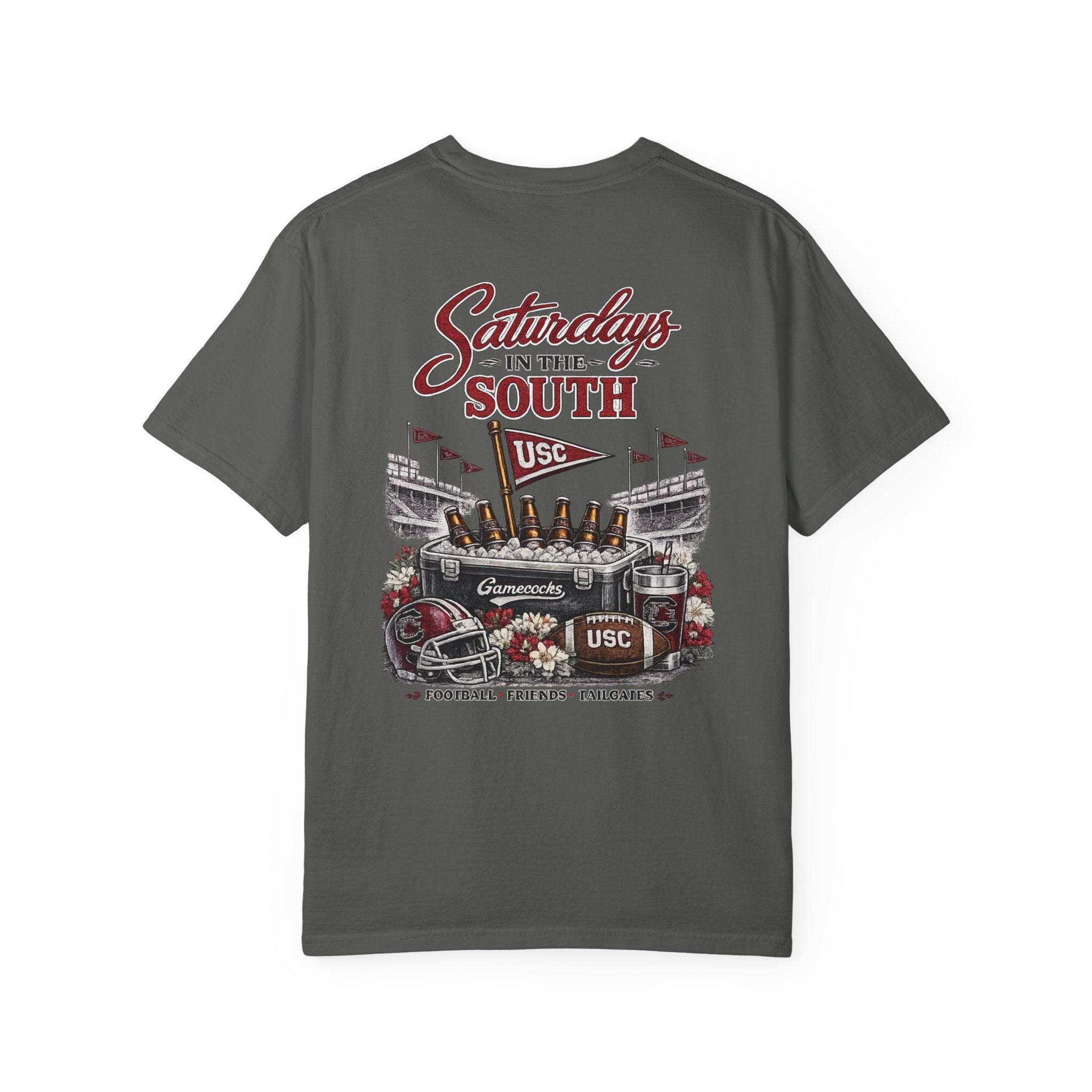 Saturdays in the South T-Shirt — USC Game Day Stadium Tee