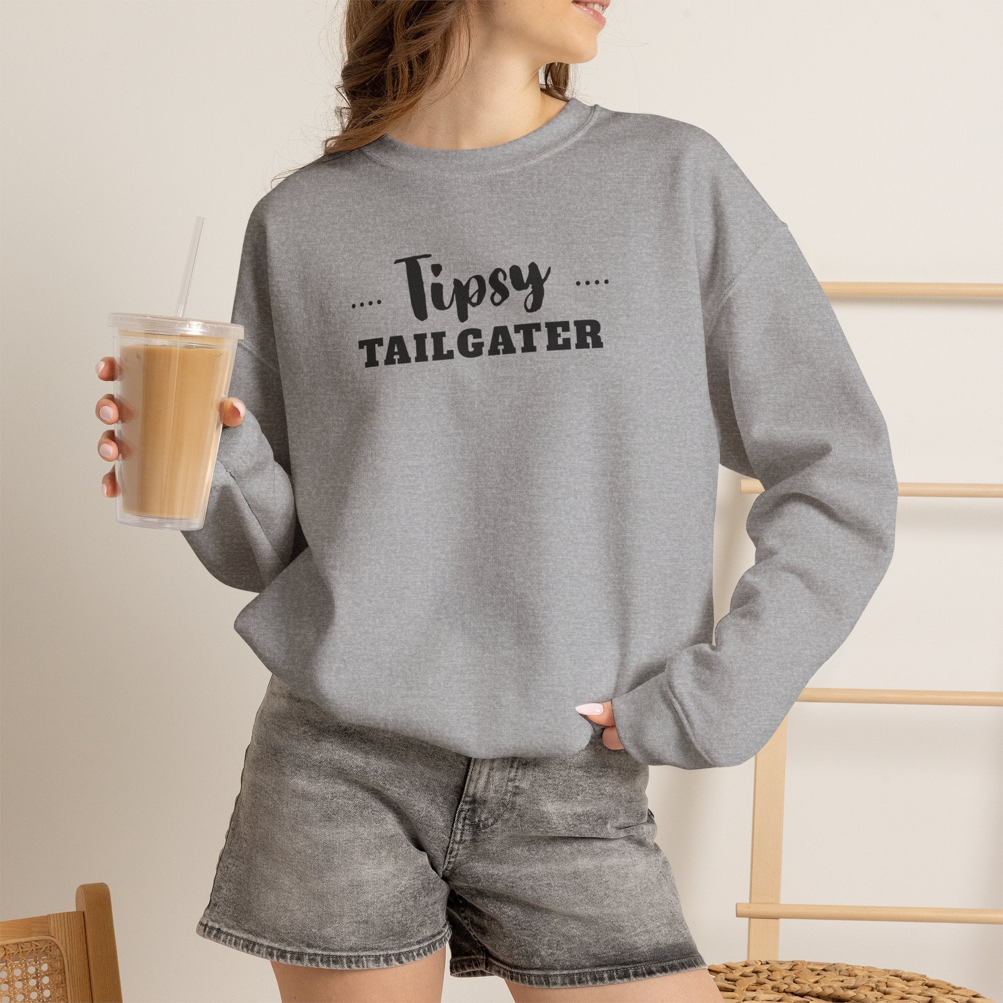 Tipsy Tailgater Crewneck Sweatshirt