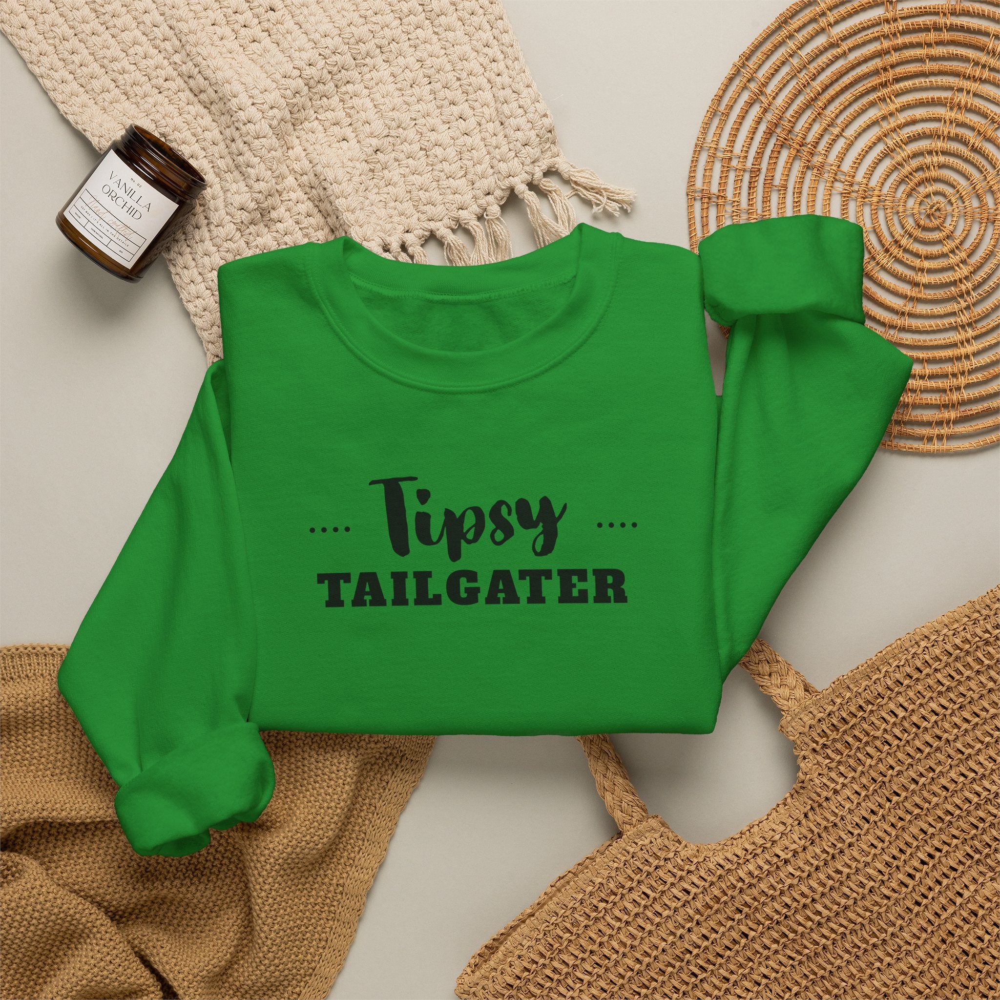 Tipsy Tailgater Crewneck Sweatshirt