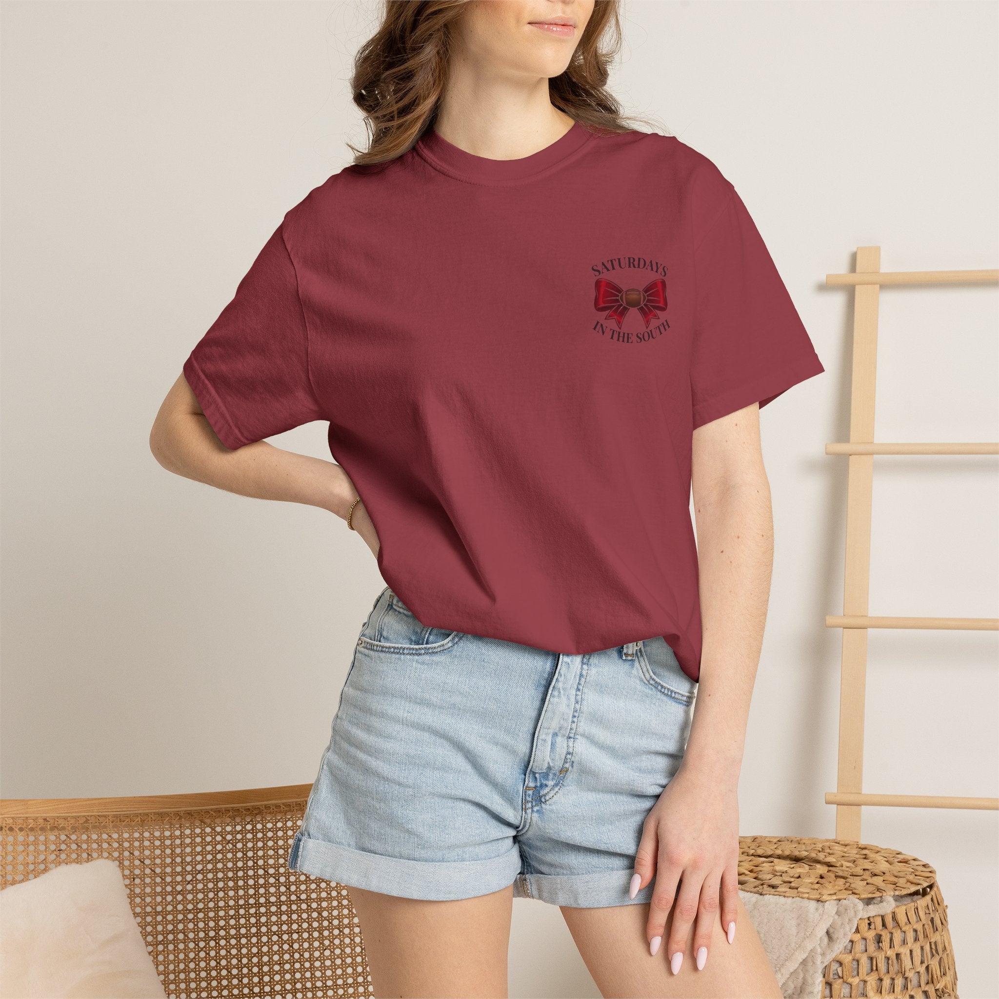 Saturdays in the South T-Shirt — Arkansas Tailgate Football Tee