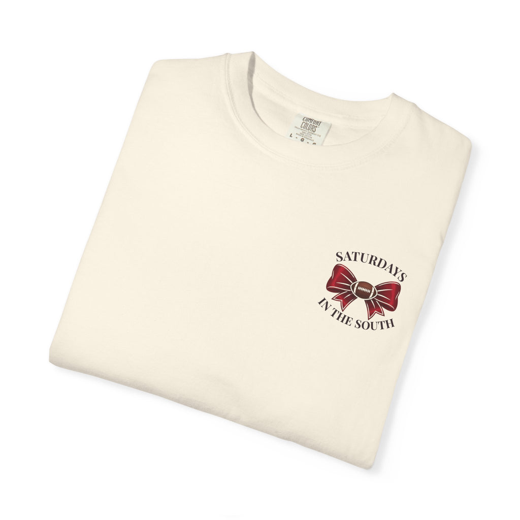Saturdays in the South T-shirt | Alabama Tailgate Football Tee