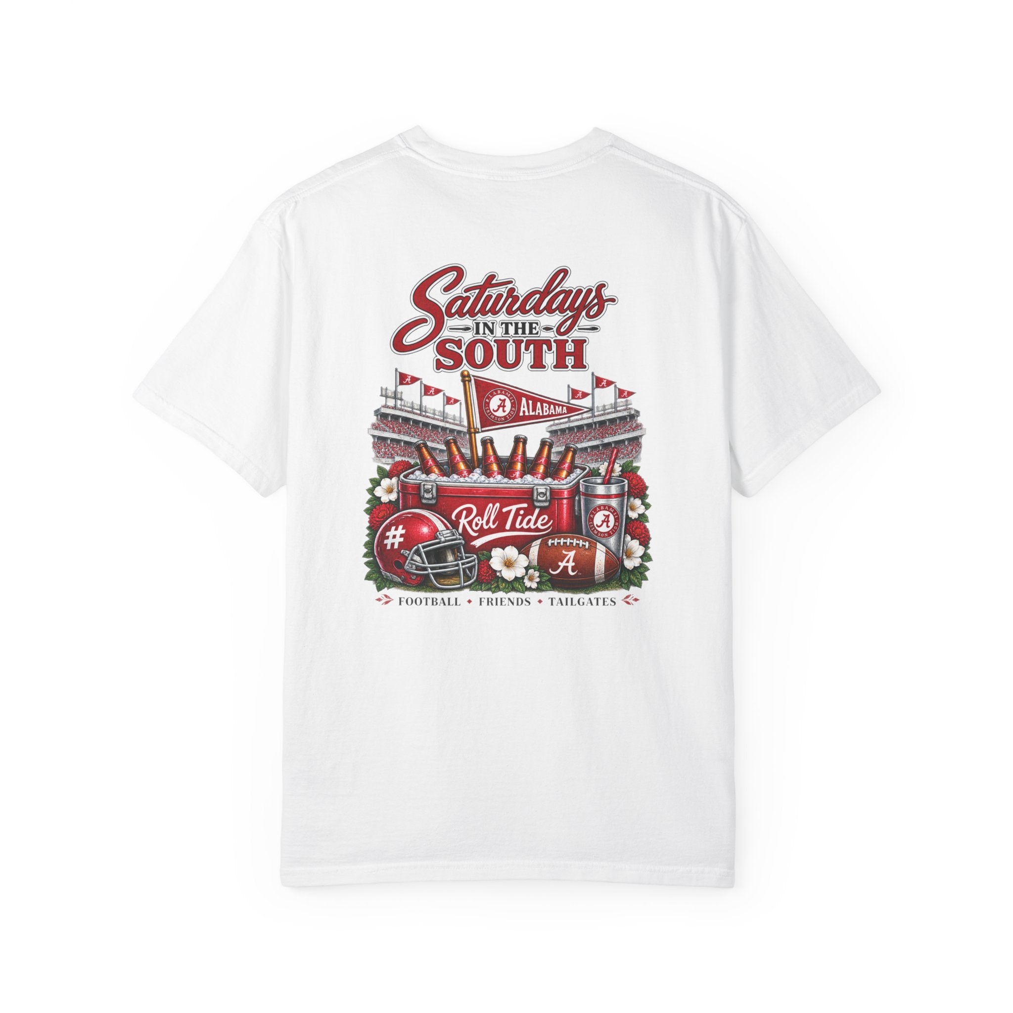 Saturdays in the South T-shirt | Alabama Tailgate Football Tee