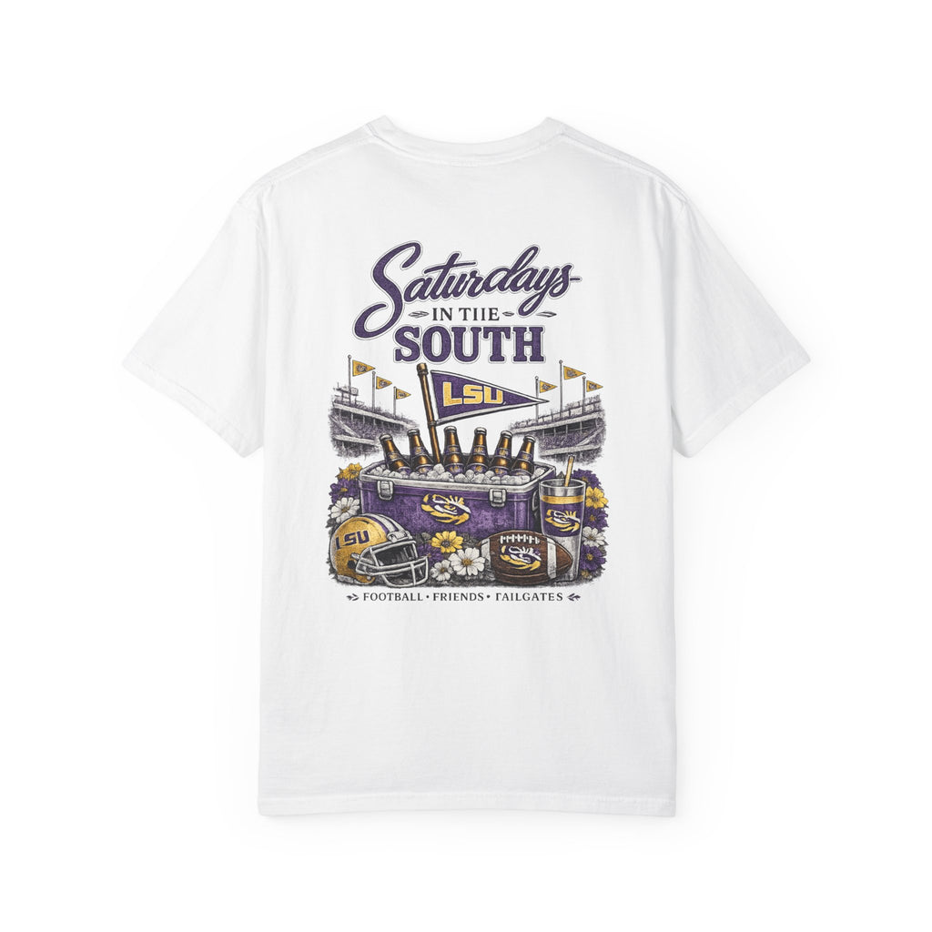Saturdays in the South T-Shirt - LSU Tigers