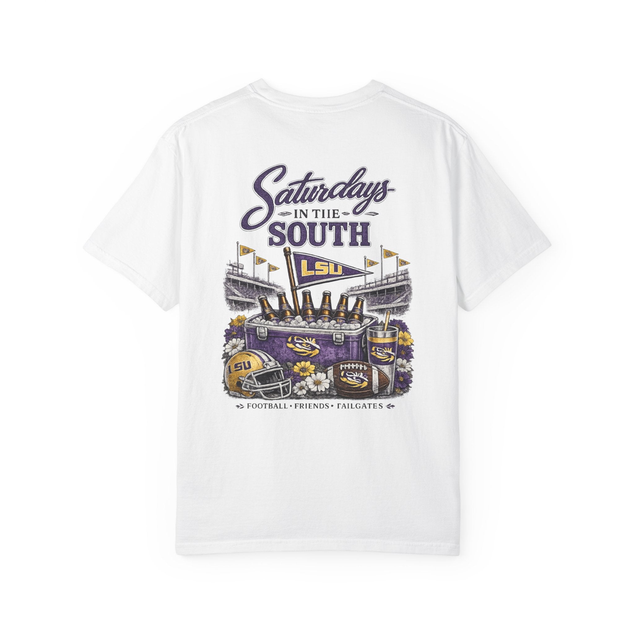 Saturdays in the South T-Shirt - LSU Tigers