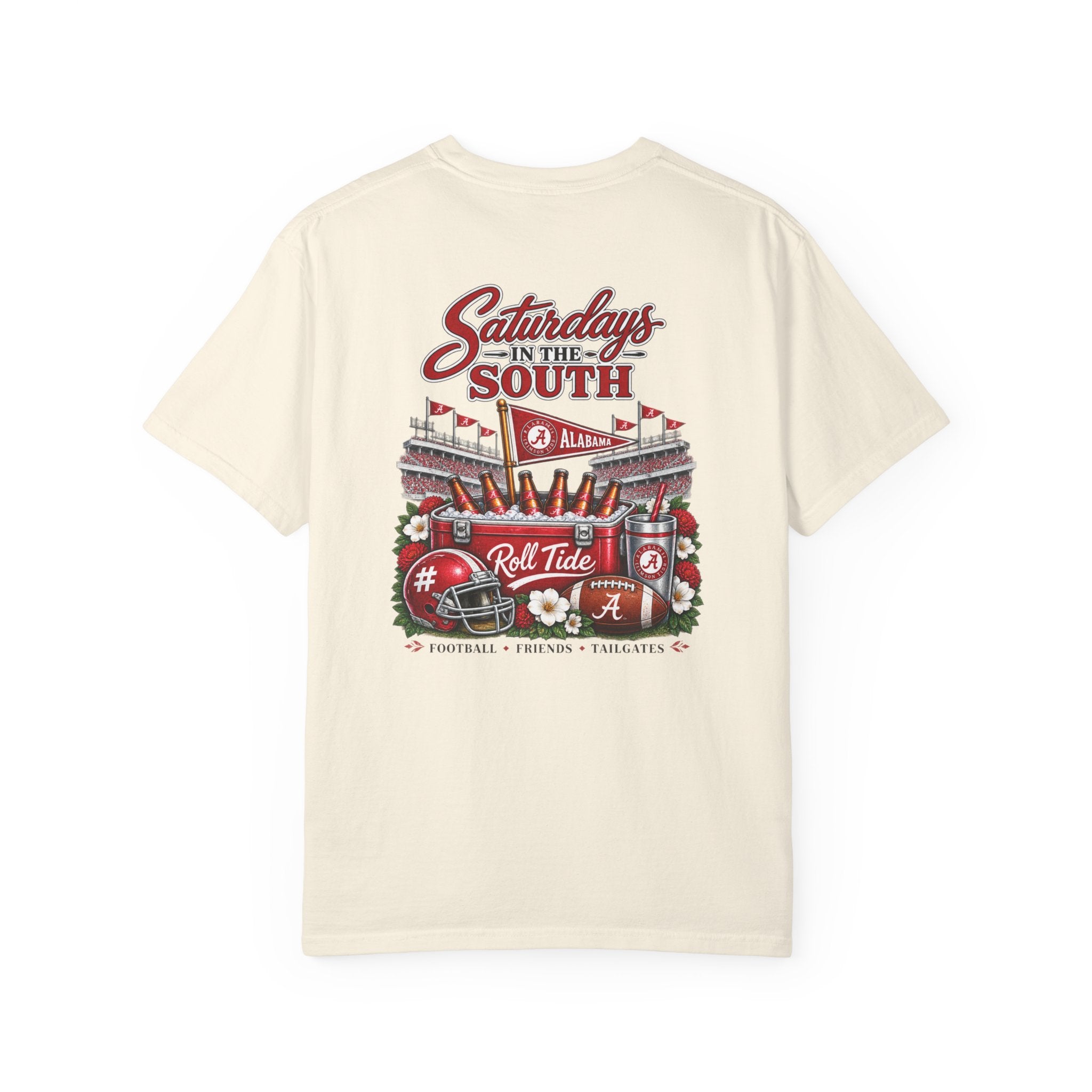 Saturdays in the South T-shirt | Alabama Tailgate Football Tee