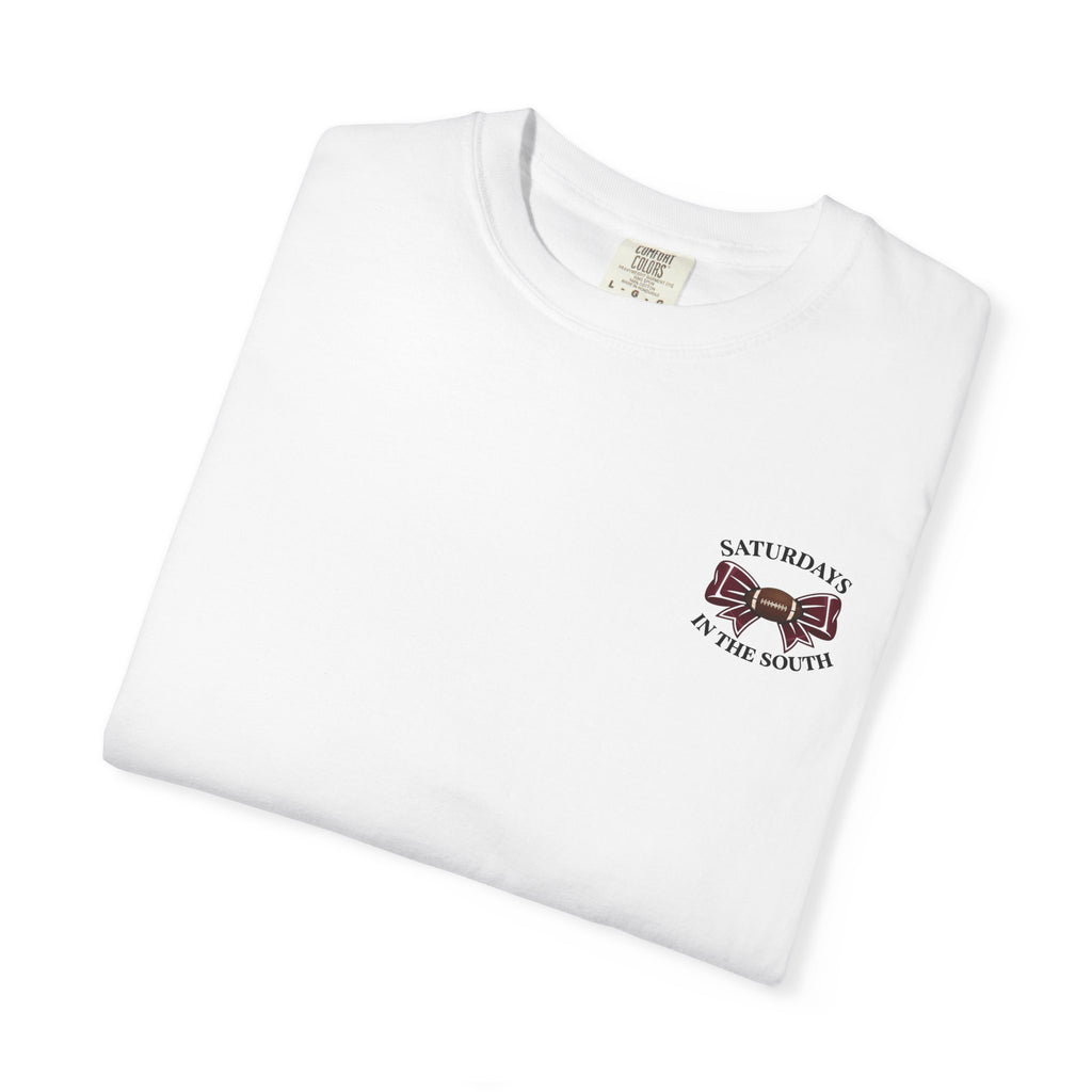 Saturdays in the South T-Shirt — Texas A&M Football Stadium Tee